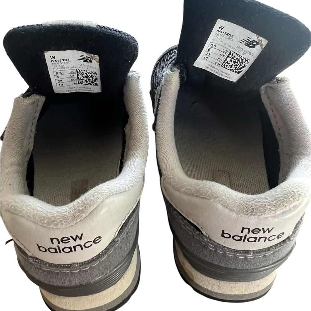 New Balance Black Toddler 574 Sneakers | 6.5 Wide - Picture 6 of 6